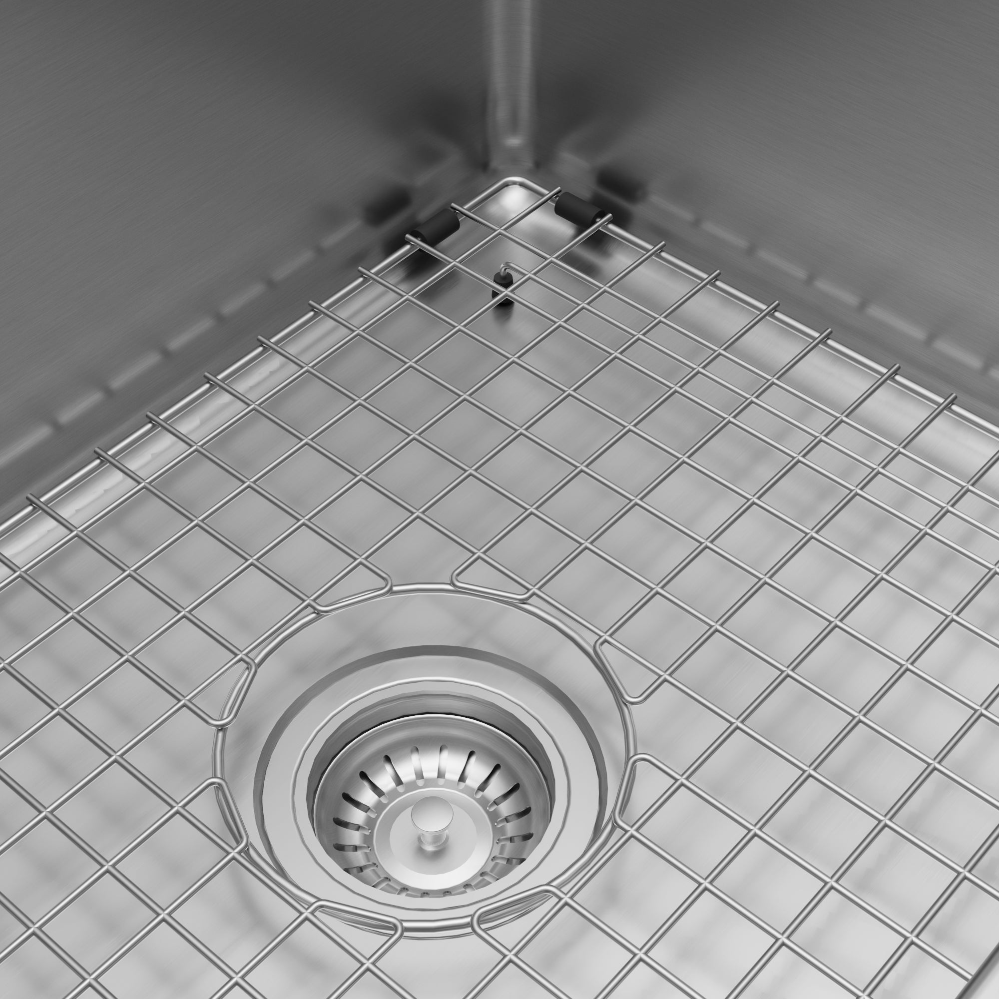 Karran lansen 25 stainless steel kitchen sink 18 gauge product image