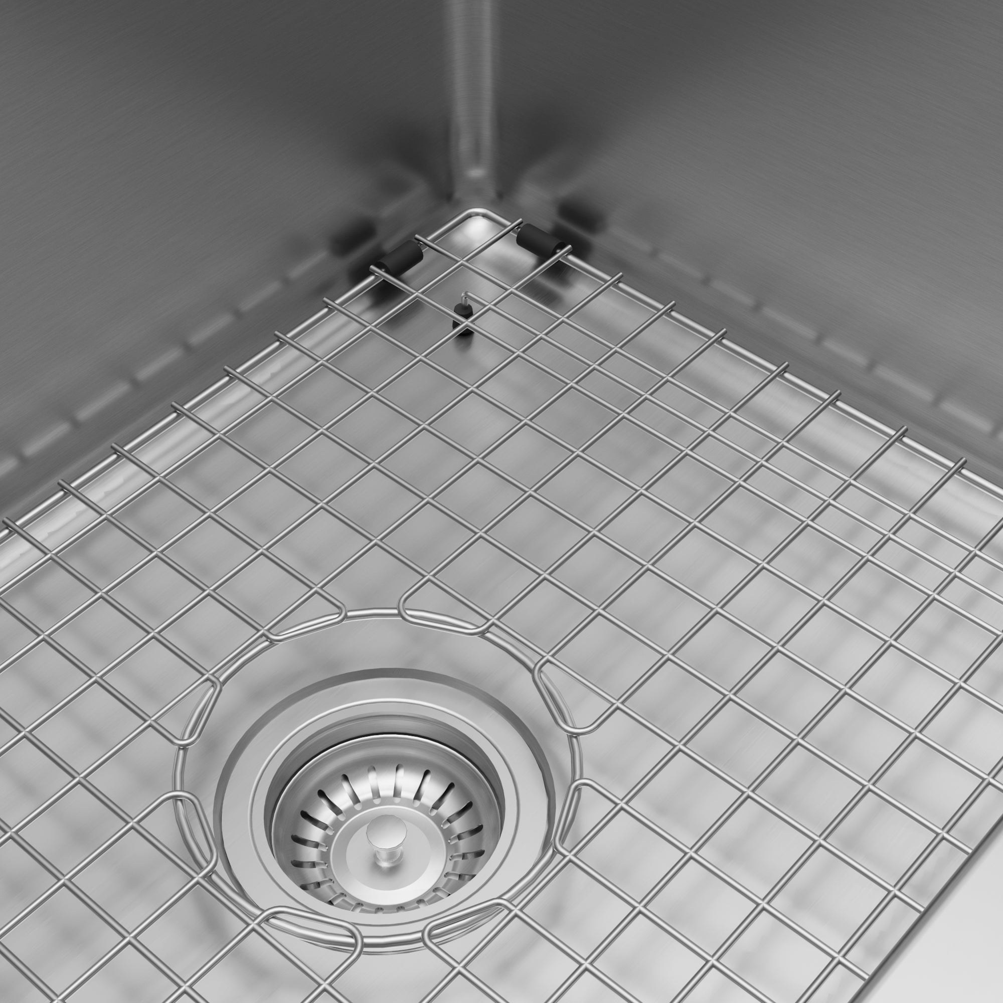 Karran lansen 24 stainless steel kitchen sink 18 gauge product image