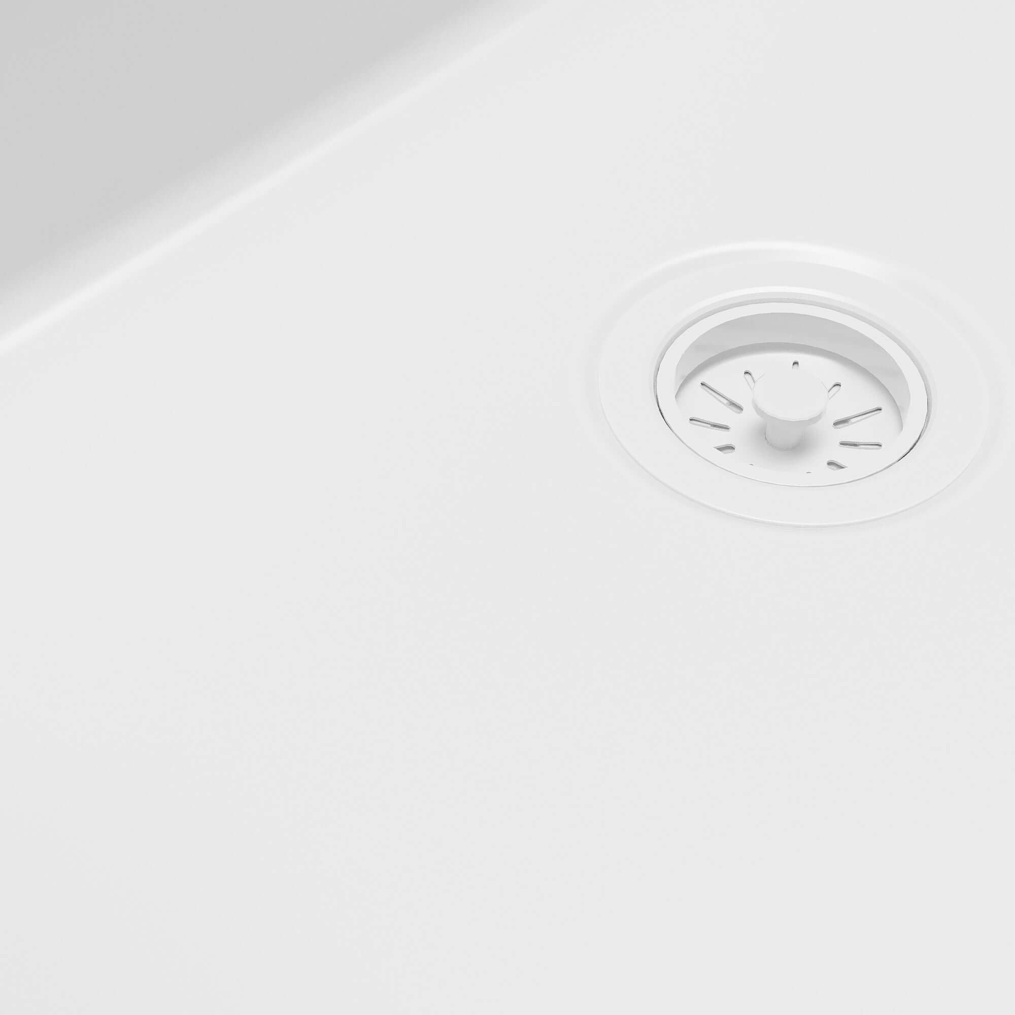 Alternative View of Karran Fireclay 30" Fireclay Workstation Farmhouse Sink with Accessories, White, FCWSF30SBWH-PK1