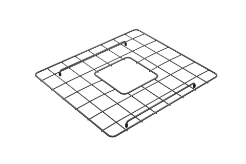 BOCCHI Gun Metal Stainless Steel Sink Grid for 20" 1136 Kitchen Sinks, 2300 2013GM