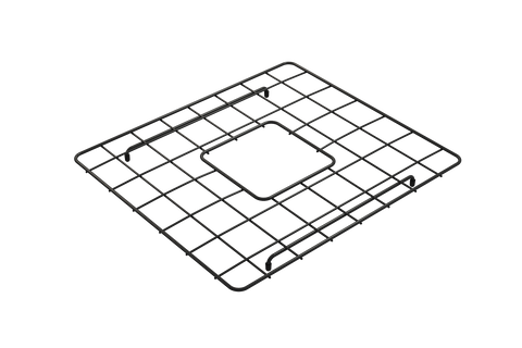 BOCCHI Matte Black Stainless Steel Sink Grid for 20" 1136 Kitchen Sinks, 2300 2013MB