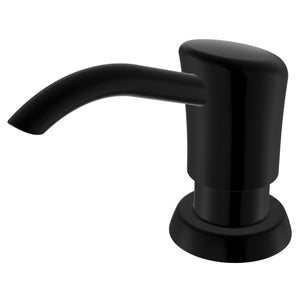 Karran SD45 Kitchen Soap/Lotion Dispenser in Matte Black, Lead-free Brass, SD45MB