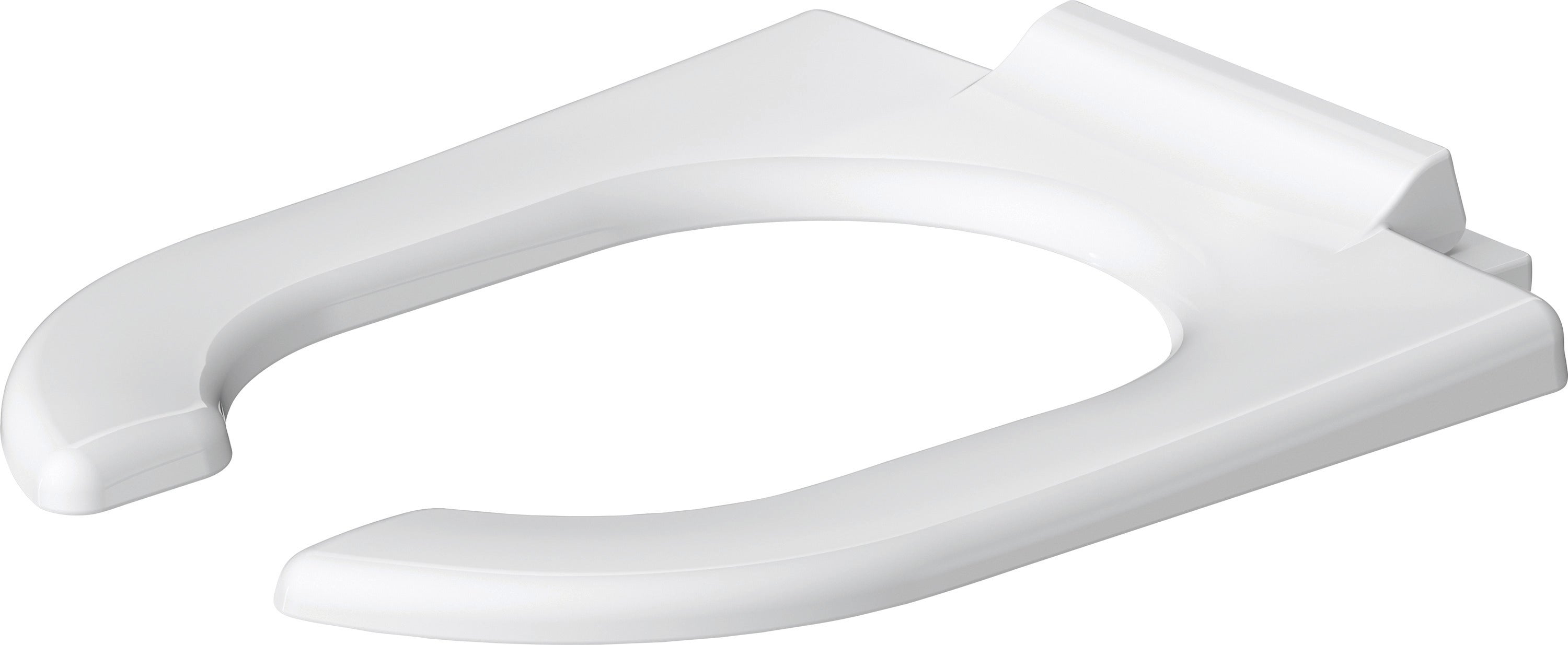 Starck 3 Elongated Slow Close Toilet Seat in White