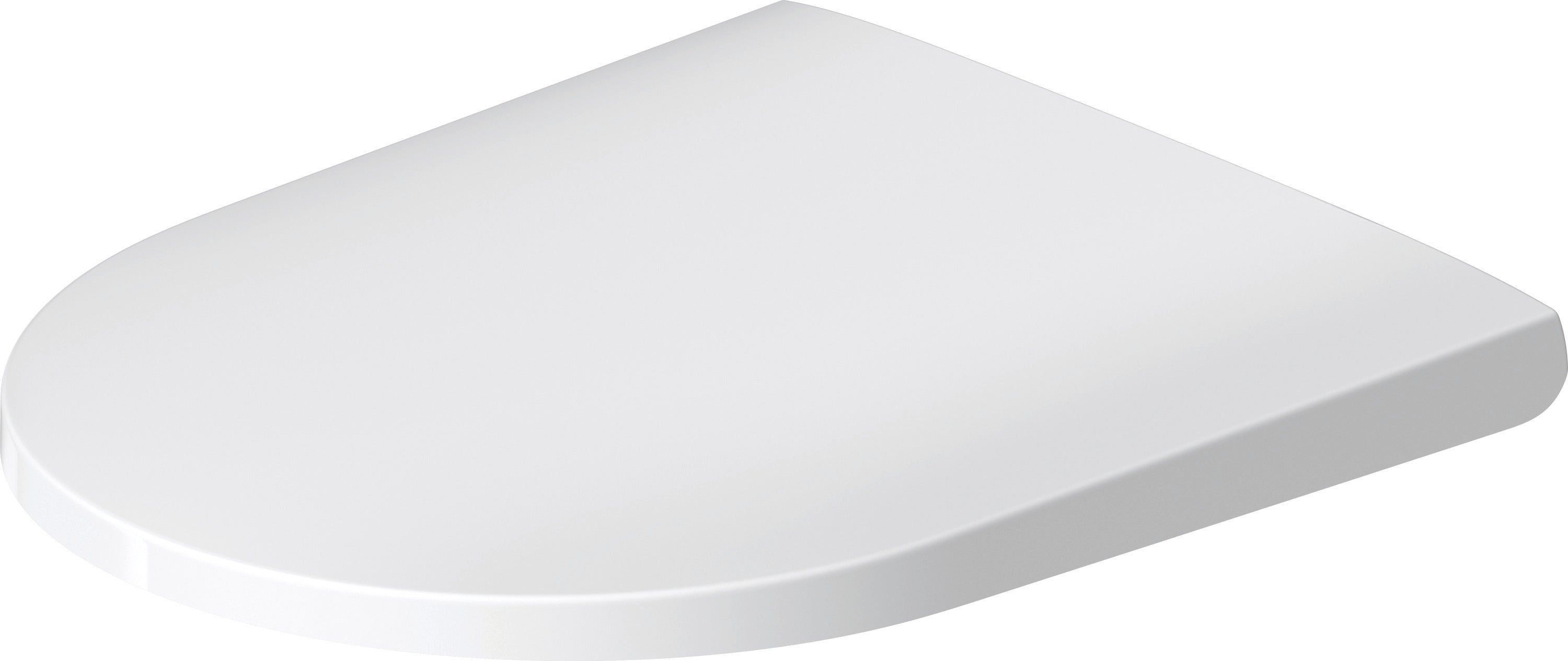 D-Neo Round Slow Close Toilet Seat in White