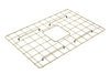 BOCCHI Brushed Gold Stainless Steel Sink Grid for 27