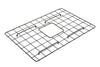 BOCCHI Matte Black Stainless Steel Sink Grid for 27