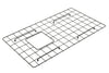 BOCCHI Gun Metal Stainless Steel Sink Grid for 30