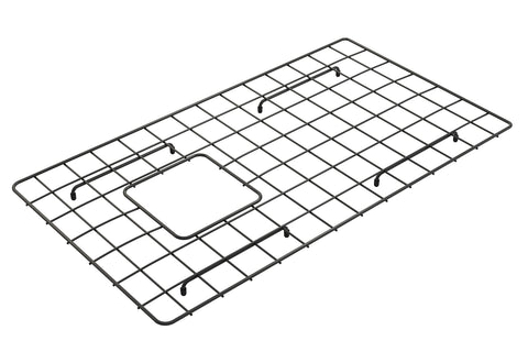 BOCCHI Matte Black Stainless Steel Sink Grid for 30" 1344 Kitchen Sinks, 2300 2003MB