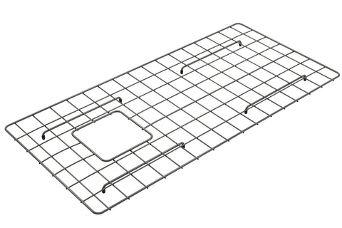 BOCCHI Gun Metal Stainless Steel Sink Grid for 36" 1354/1505 Kitchen Sinks, 2300 2005GM