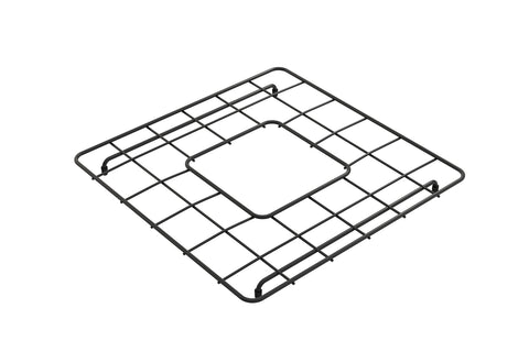BOCCHI Matte Black Stainless Steel Sink Grid for 18" 1359 Kitchen Sinks, 2300 2009MB