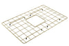 BOCCHI Brushed Gold Stainless Steel Sink Grid for 27