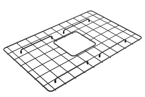 BOCCHI Matte Black Stainless Steel Sink Grid for 27" 1360 Kitchen Sinks, 2300 2010MB