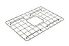 BOCCHI Gun Metal Stainless Steel Sink Grid for 24