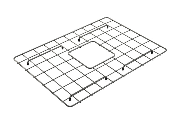 BOCCHI Gun Metal Stainless Steel Sink Grid for 24" 1137 Kitchen Sinks, 2300 2014GM