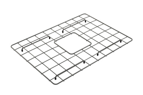 BOCCHI Gun Metal Stainless Steel Sink Grid for 24" 1137 Kitchen Sinks, 2300 2014GM