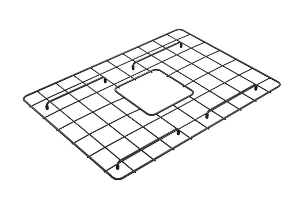 BOCCHI Matte Black Stainless Steel Sink Grid for 24" 1137 Kitchen Sinks, 2300 2014MB