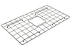 BOCCHI Gun Metal Stainless Steel Sink Grid for 30