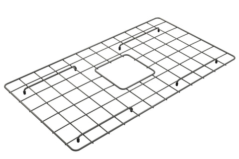 BOCCHI Gun Metal Stainless Steel Sink Grid for 30" 1138/1481 Kitchen Sinks, 2300 2015GM