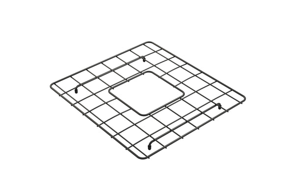 BOCCHI Matte Black Stainless Steel Sink Grid for 33D" 1139 Kitchen Sinks, 2300 2016MB