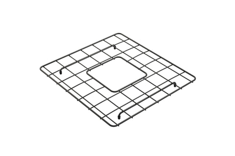 BOCCHI Matte Black Stainless Steel Sink Grid for 33D" 1139 Kitchen Sinks, 2300 2016MB