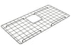BOCCHI Gun Metal Stainless Steel Sink Grid for 34