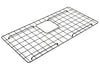 BOCCHI Matte Black Stainless Steel Sink Grid for 34