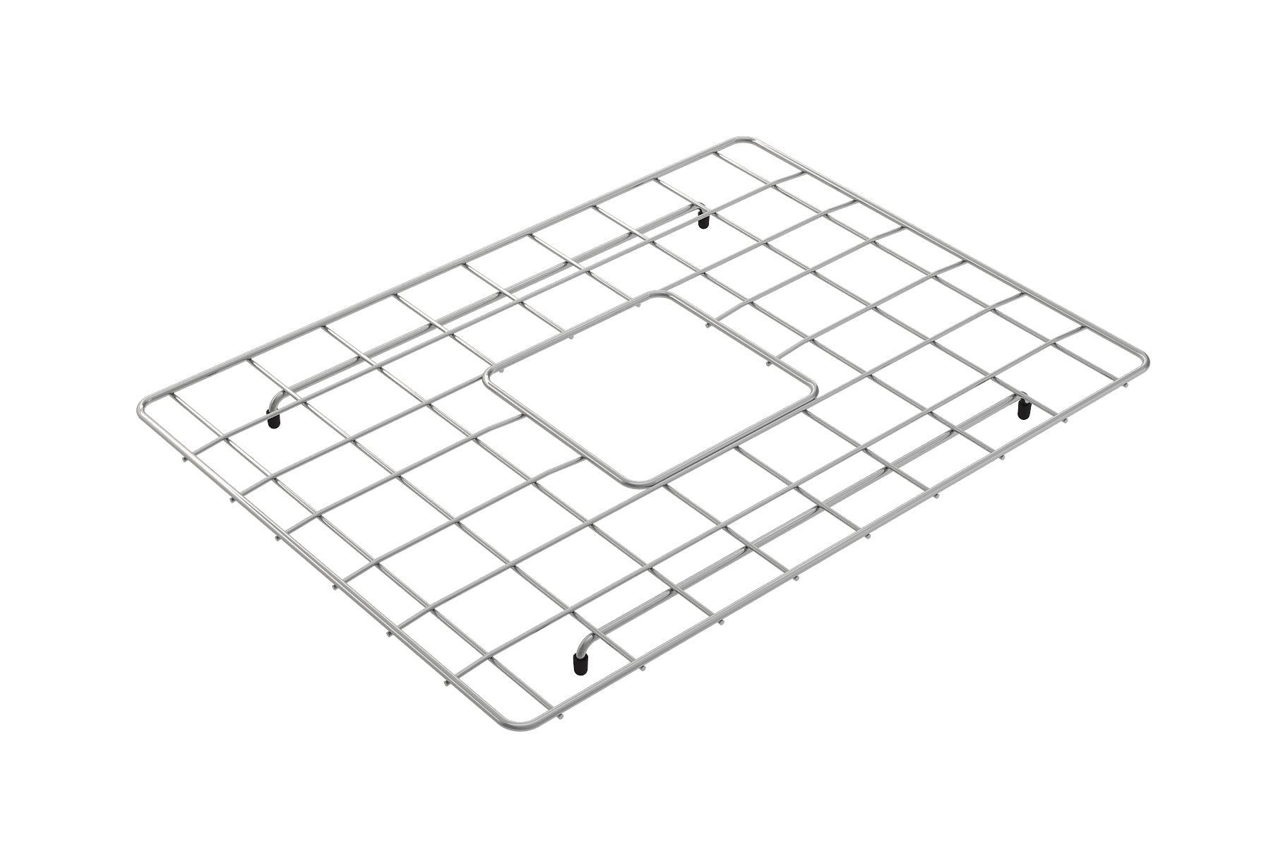 BOCCHI Brushed Gold Stainless Steel Sink Grid for 24" 1627 Kitchen Sinks, 2300 2056BG