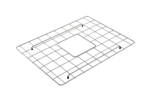 BOCCHI Gun Metal Stainless Steel Sink Grid for 24" 1627 Kitchen Sinks, 2300 2056GM