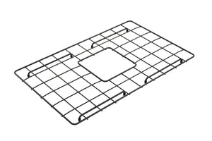 Alternate Image for BOCCHI Matte Black Stainless Steel Sink Grid for 27" 1633 Kitchen Sinks, 2300 2058MB
