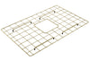 BOCCHI Brushed Gold Stainless Steel Sink Grid for 27