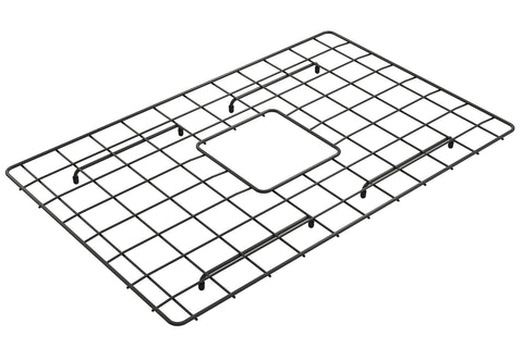 BOCCHI Matte Black Stainless Steel Sink Grid for 27" 1628 Kitchen Sinks, 2300 2059MB