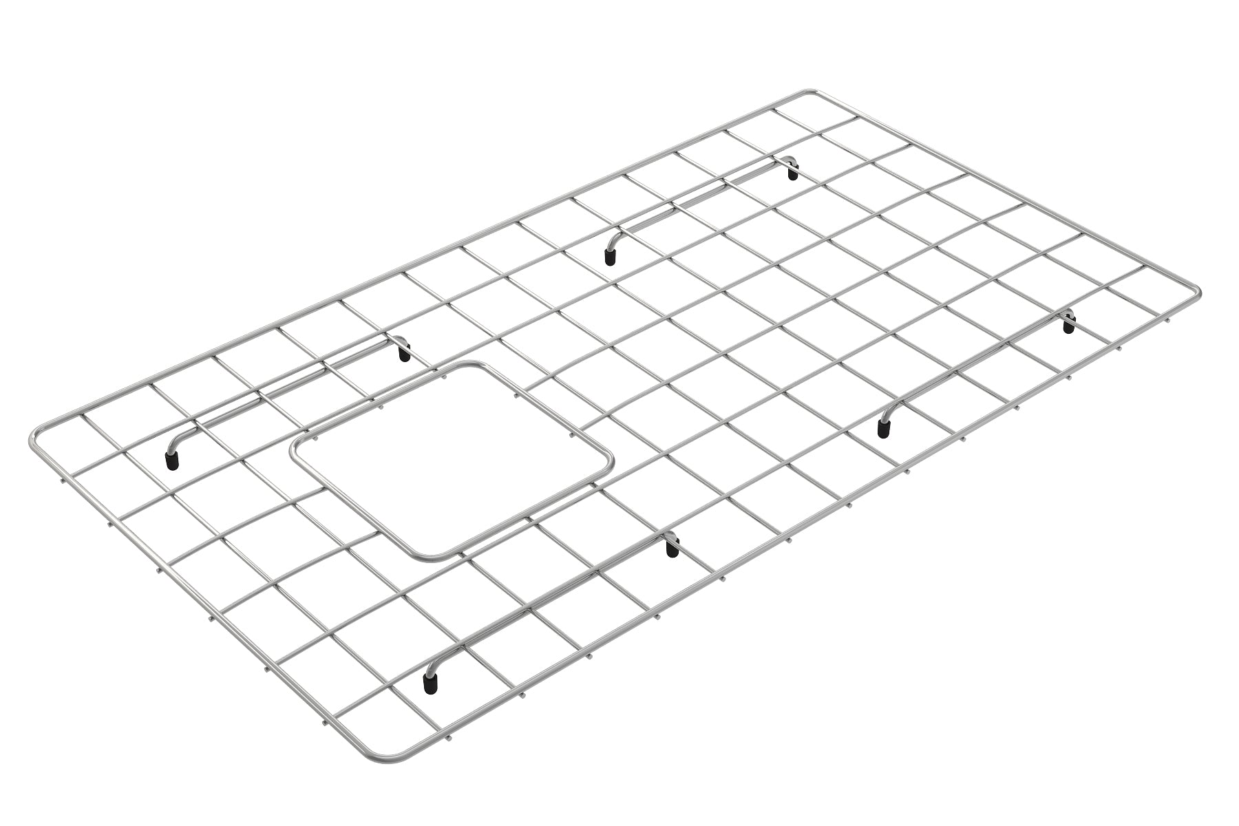 BOCCHI Stainless Steel Sink Kit Grid for 30 in. 1344 Farmhouse Apron Front Fireclay Single Bowl Kitchen Sink, 2300 2003
