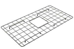 Alternate Image for BOCCHI Gun Metal Stainless Steel Sink Grid for 32" 1362 Kitchen Sinks, 2300 2012GM