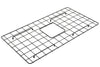 BOCCHI Matte Black Stainless Steel Sink Grid for 32