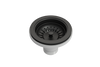 BOCCHI Kitchen Sink Strainer for Fireclay and Granite Sinks in Matte Black, Polymer, 2330 0001 MB