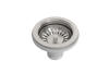 BOCCHI Polished Stainless Steel Kitchen Sink Kit Strainer for Fireclay Sink Kit Chrome, 2330 0001