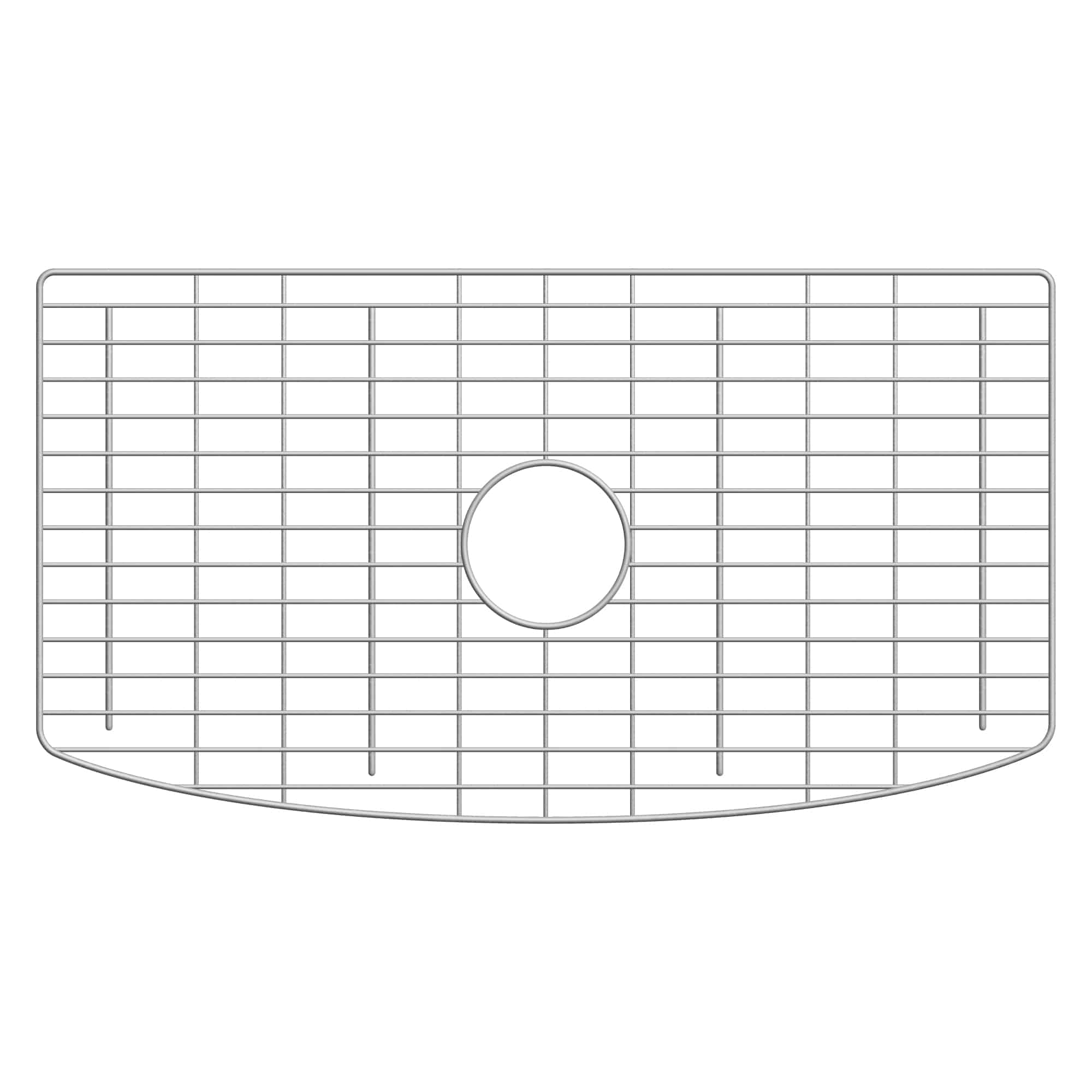 Native Trails 28" x 15.25" Bottom Grid in Stainless Steel, GRD2815-SS