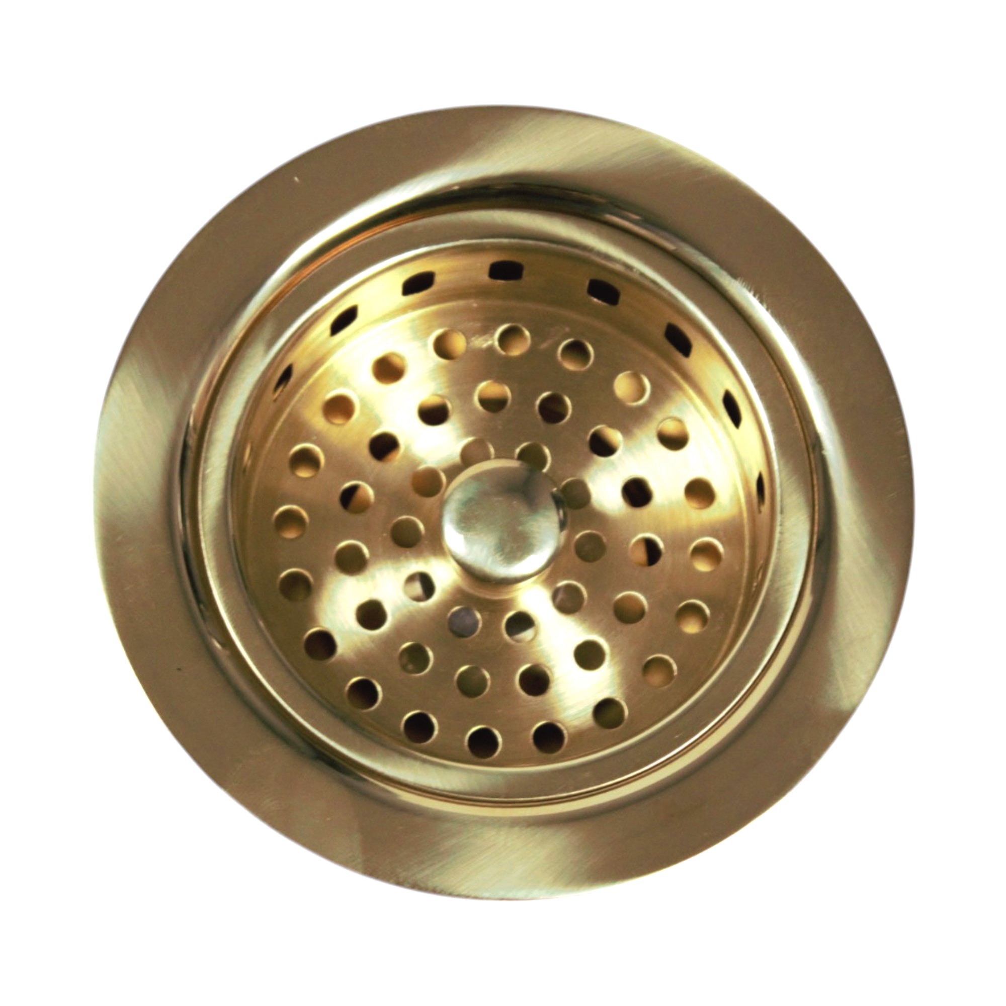 Nantucket sinks premium kitchen unlacqured 3.5 inch kitchen drain - unlacquered 3.5 kdulb alternate product image