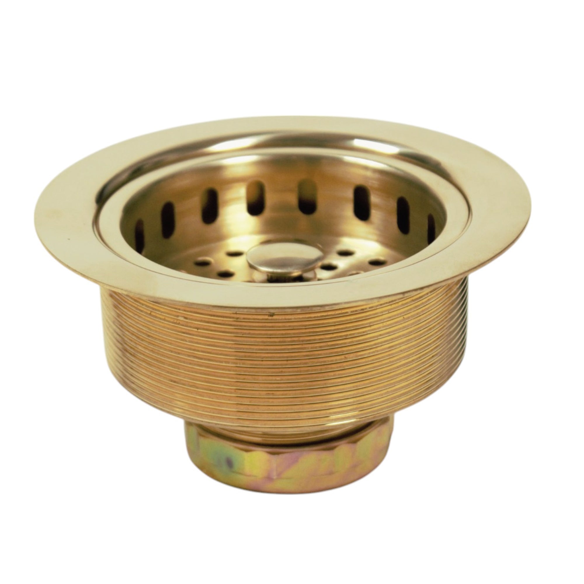 Nantucket sinks premium kitchen unlacqured 3.5 inch kitchen drain - unlacquered 3.5 kdulb alternate product image