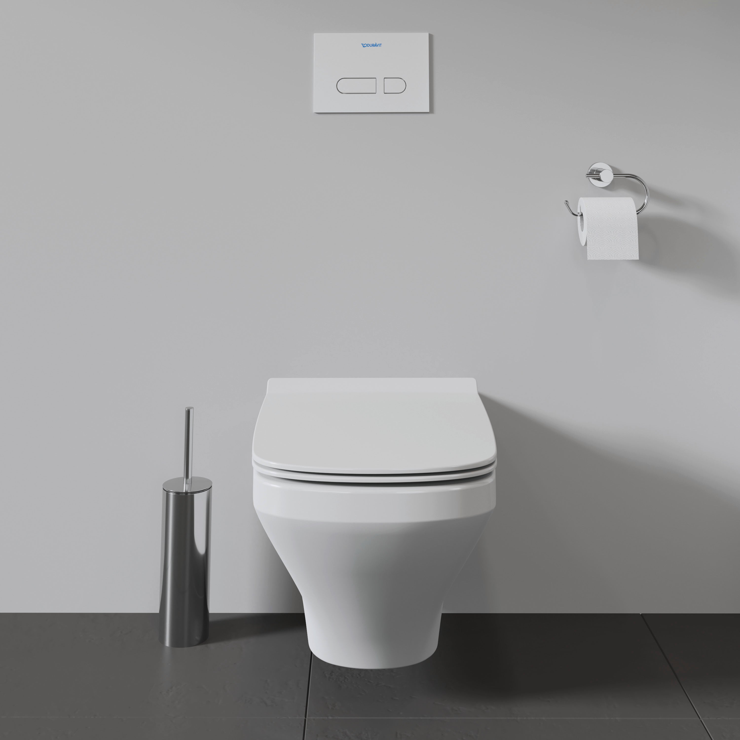 DuraStyle Elongated Slow Close Toilet Seat in White