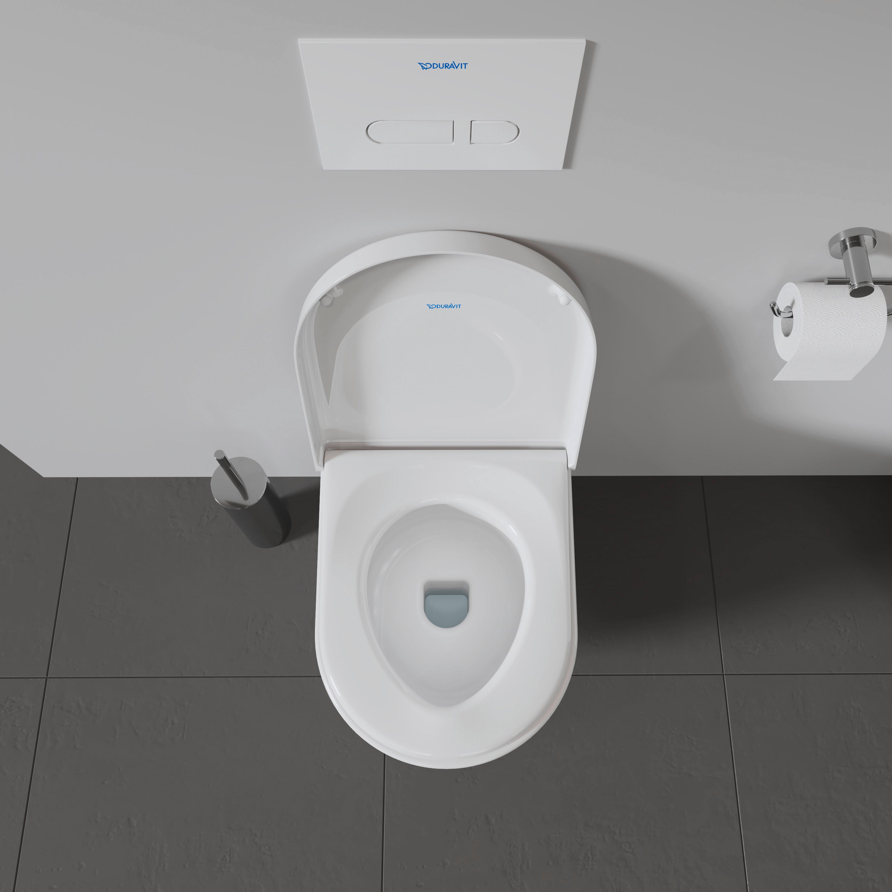 Darling New Round Slow Close Toilet Seat in White