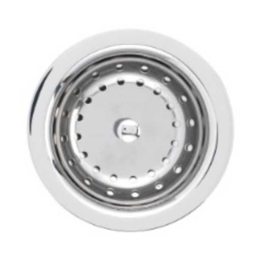 Blanco Deluxe Steel Strainer 3-1/ 2" - Chrome, 440029
