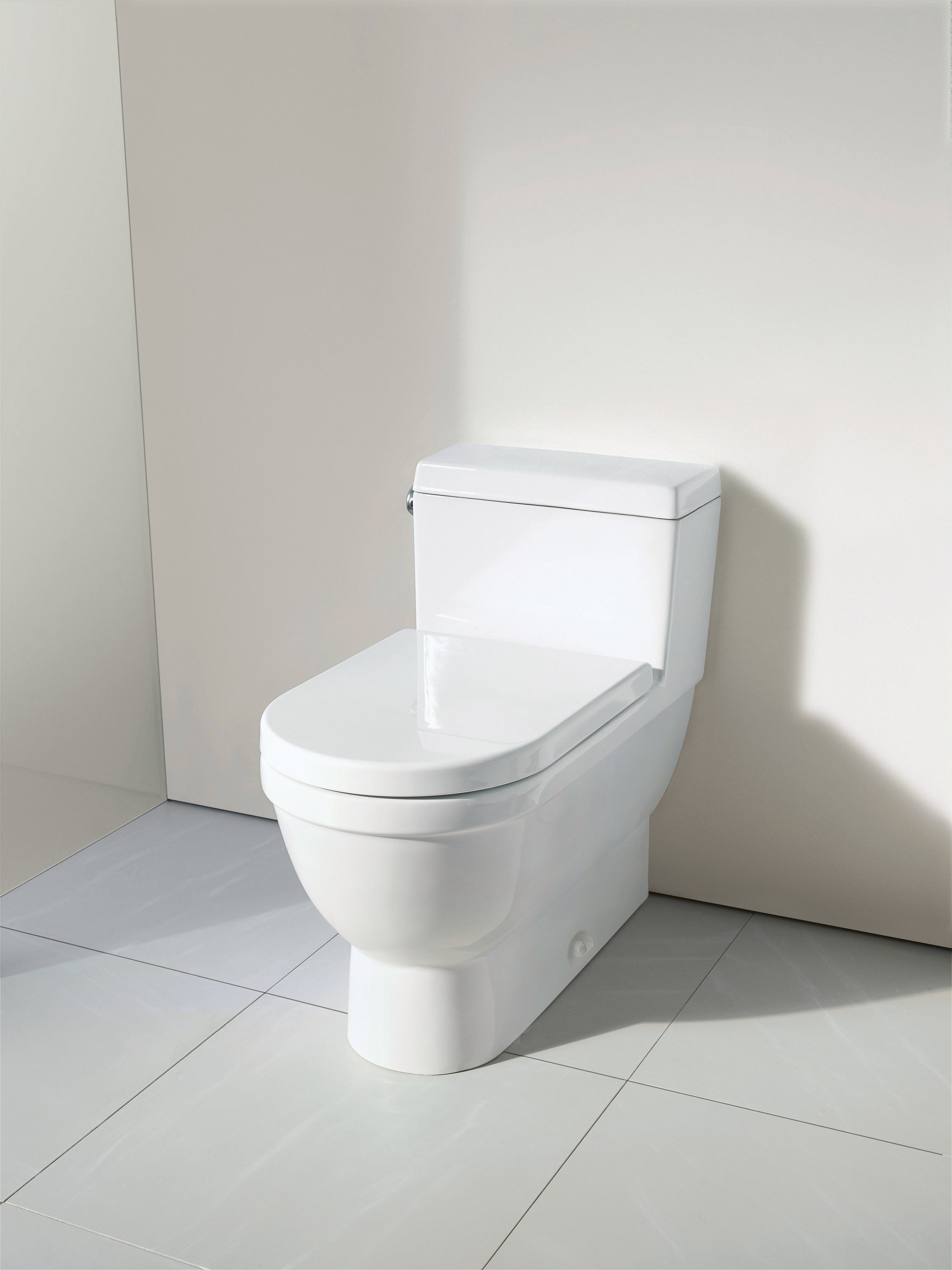 Starck 3 Elongated Slow Close Toilet Seat in White