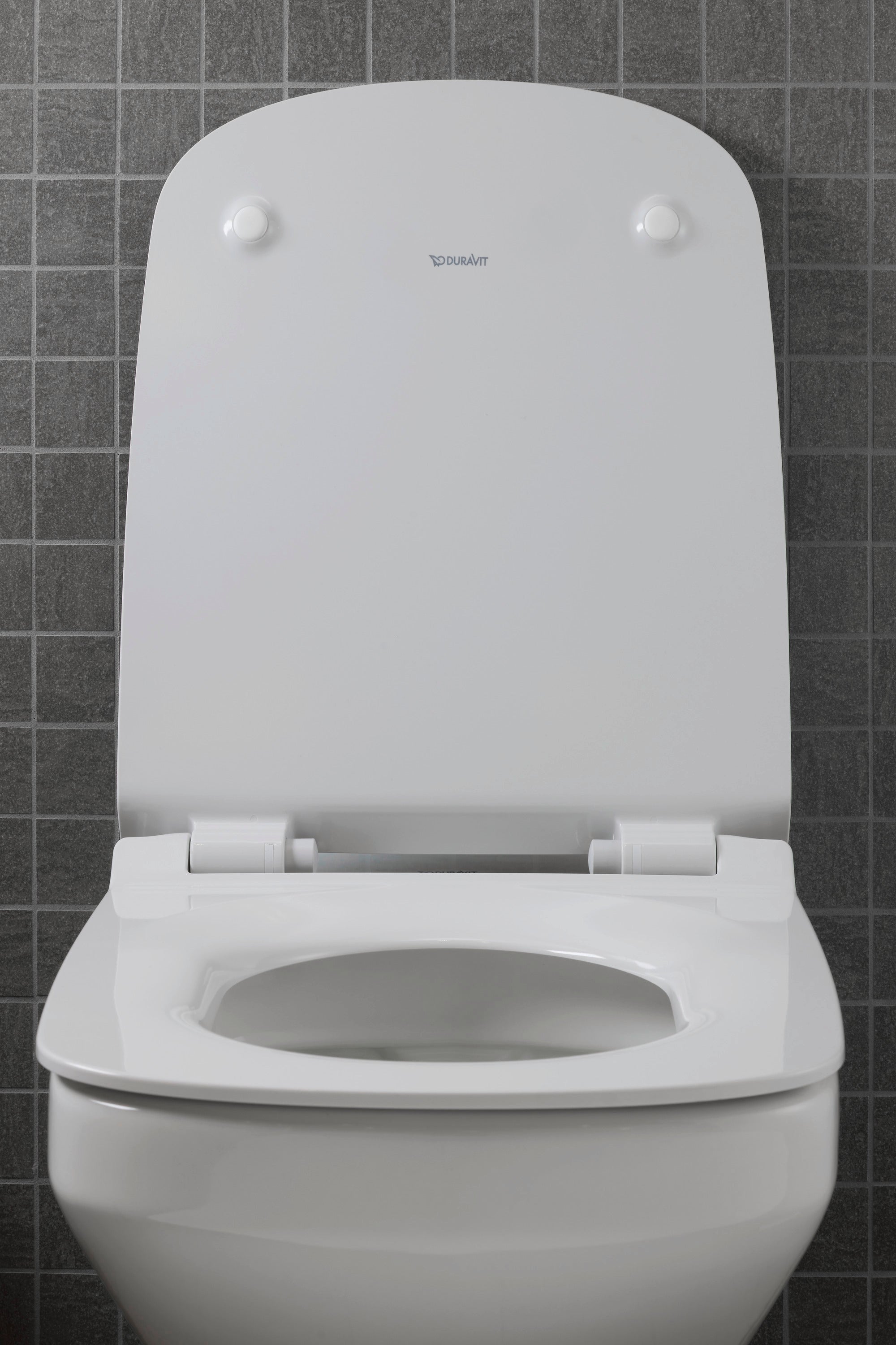 DuraStyle Round Slow Close Toilet Seat in White
