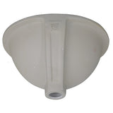 Nantucket Sinks Great Point 15" x 12.125" Oval Undermount Ceramic - Vitreous China Bathroom Sink, White, UM-13x10-W