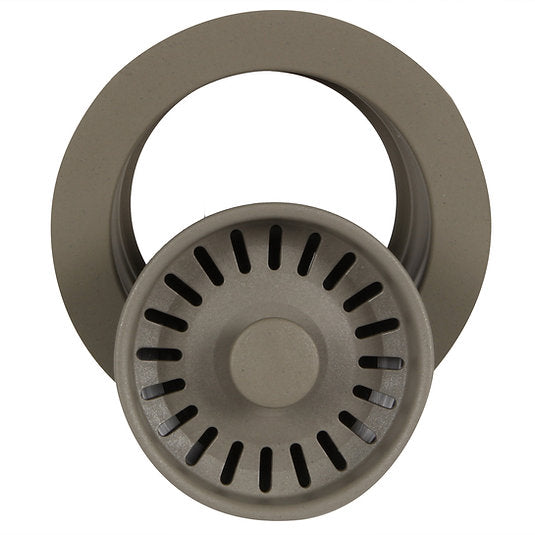 Nantucket Sinks Truffle Disposal Trim Drain For Granite Composite Sinks, 3.5DF-GCTR