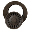 Nantucket Sinks Brown Disposal Trim Drain For Granite Composite Sinks, 3.5DF-GCCB