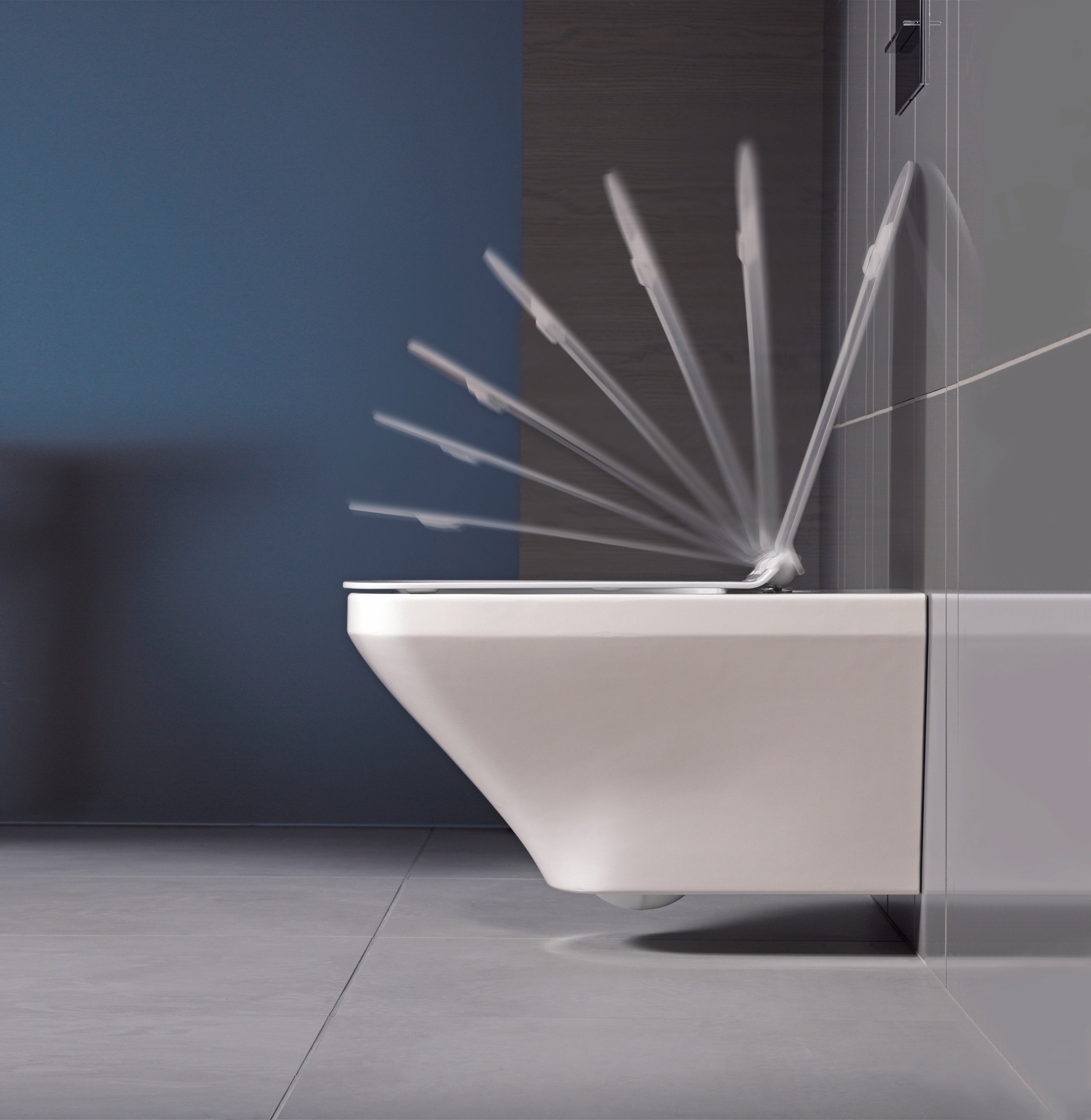 DuraStyle Elongated Slow Close Toilet Seat in White