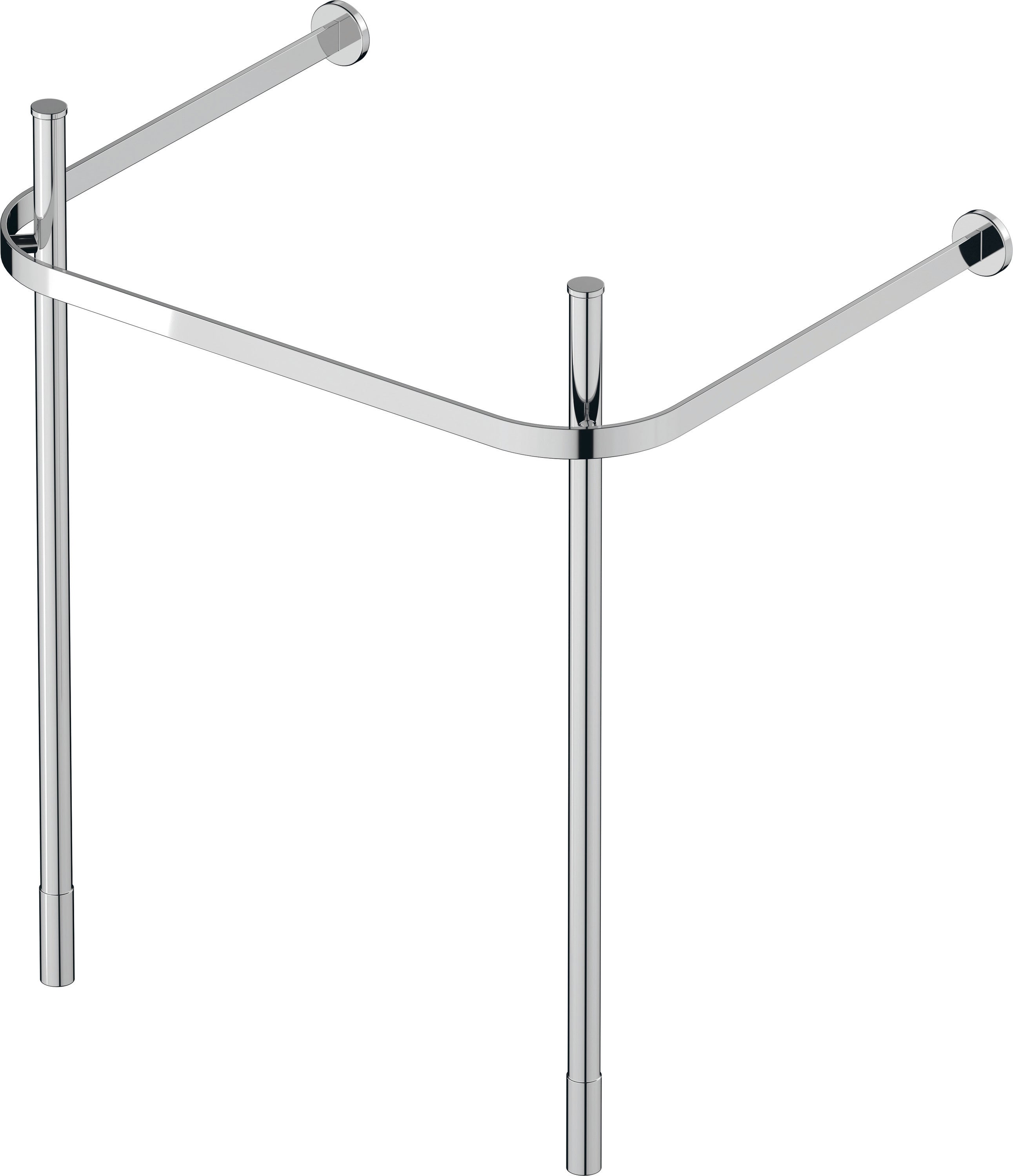 Happy D.2 24 3/4" x 19 3/8" Console in Chrome