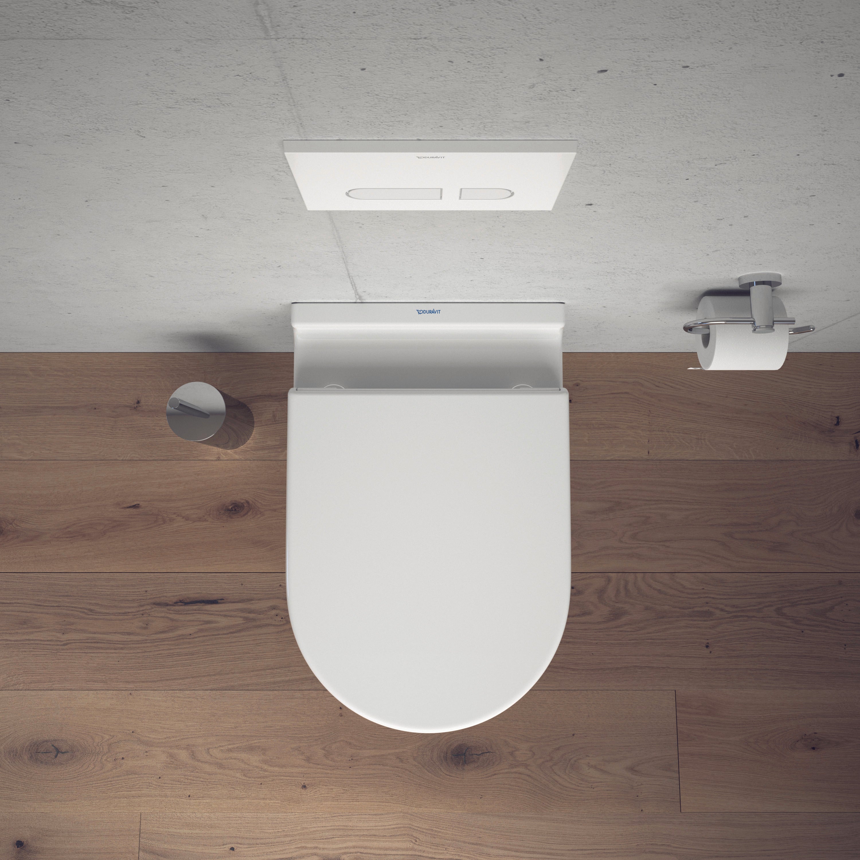 Starck 3 Elongated Slow Close Toilet Seat in White